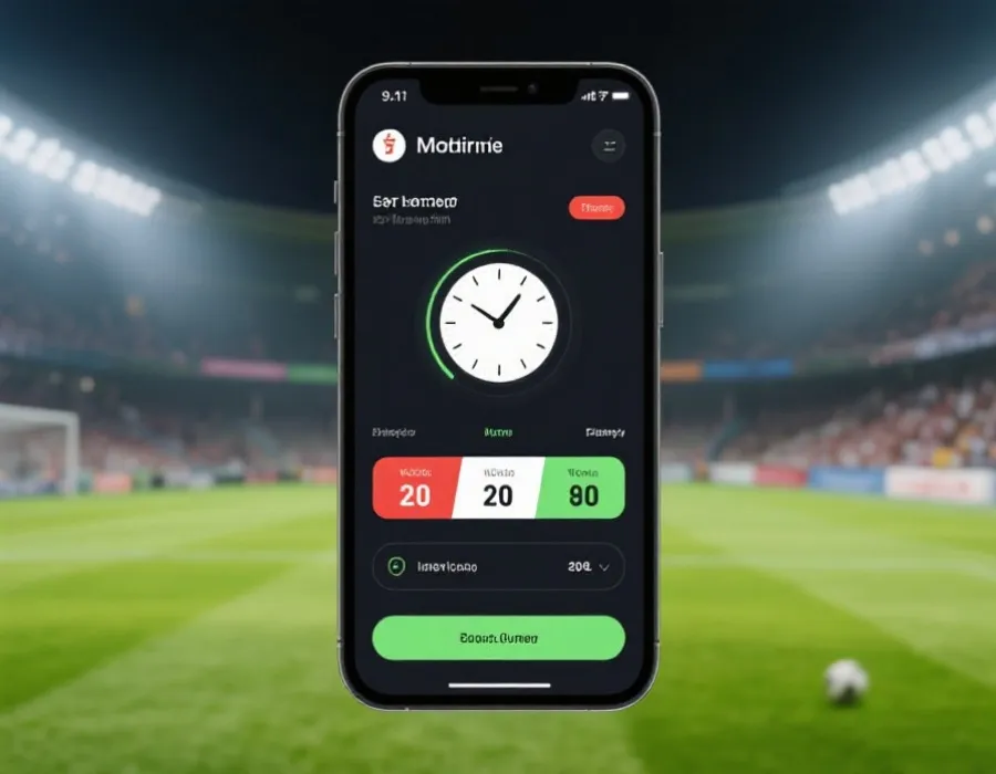 实时比分界面示意图