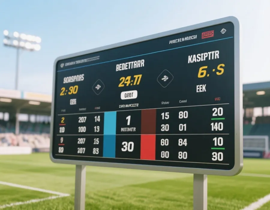 赛果查询示意图